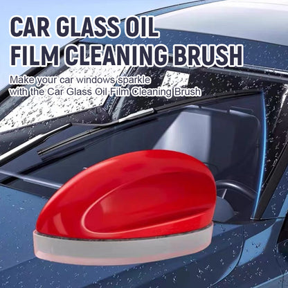 Car glass cleaning brush