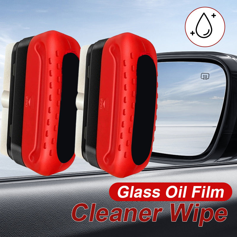 Glass oil film cleaning wipe