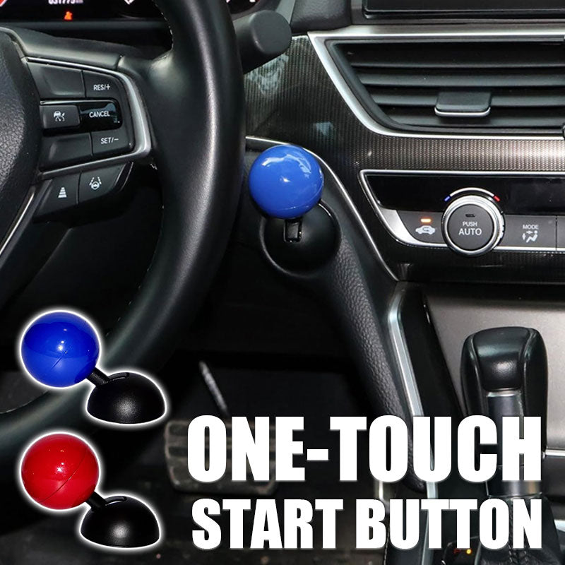 Car one-touch start rocker device