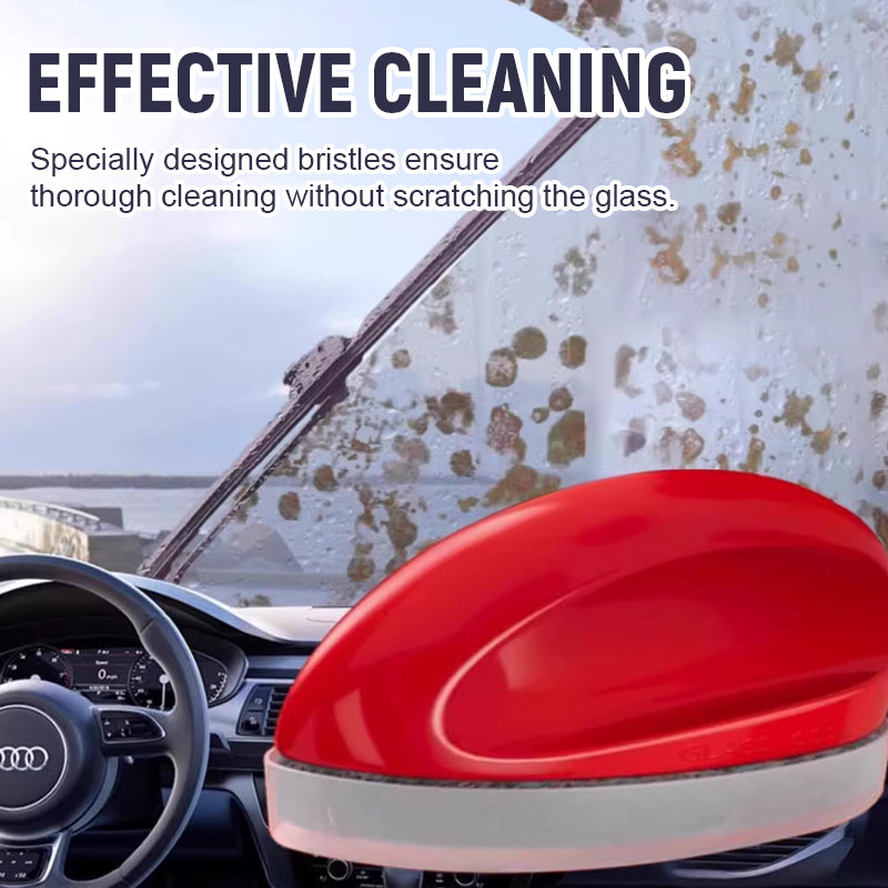 Car glass cleaning brush