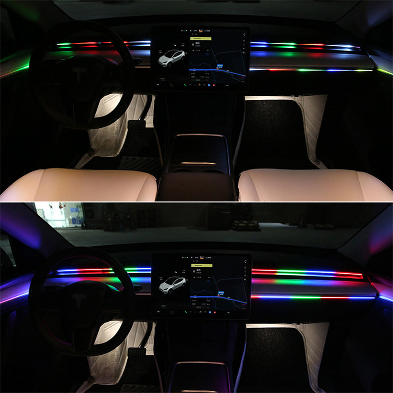 LED Car Interior Colorful Atmosphere Light