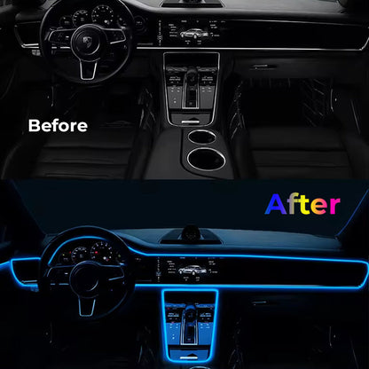 LED Car Interior Colorful Atmosphere Light