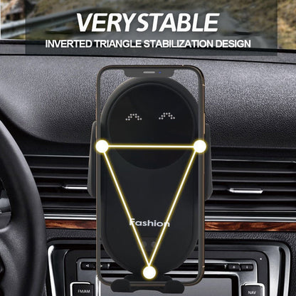 Car wireless charging automatic grip bracket